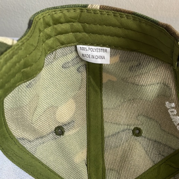 Towson Lacrosse Camo Flat Brim Hats - Picture 3 of 4